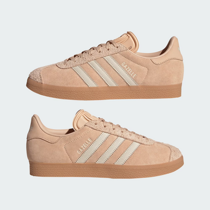 JS1384 adidas Originals Gazelle Halo Blush Cream White Gum (Women's)