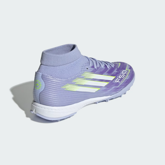 JI0014 adidas  F50 Sparkfusion League Turf Boots Violet Tone (Women's)