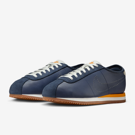 HQ1841-400 Nike Cortez Leather Midnight Navy Summit White (Women's)