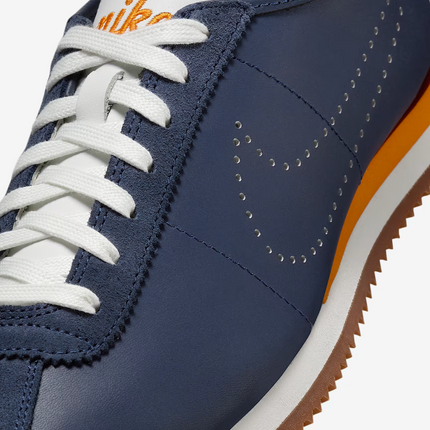 HQ1841-400 Nike Cortez Leather Midnight Navy Summit White (Women's)