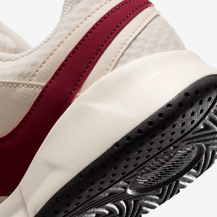 FD6575-103 Nike  Court Lite 4 Pale Ivory Sail Black Team Red (Women's)