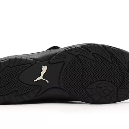 404083-01 Lack of Guidance × Puma King Indoor Triple Black (Men's)