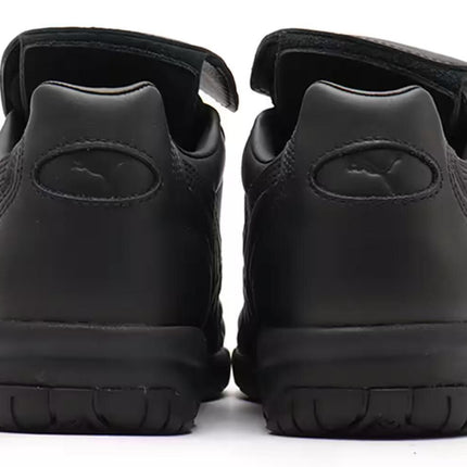 404083-01 Lack of Guidance × Puma King Indoor Triple Black (Men's)