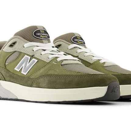 NM933JKL Andrew Reynolds × New Balance Numeric 933 Olive Olive (Men's)