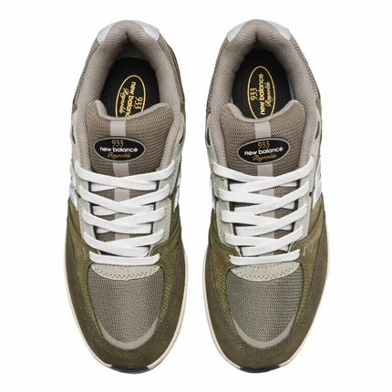 NM933JKL Andrew Reynolds × New Balance Numeric 933 Olive Olive (Men's)