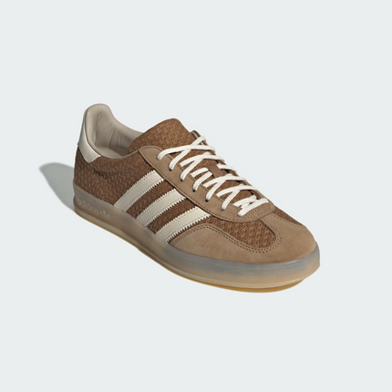 JR8851 adidas Originals Gazelle Indoor Brown Desert Wonder White Magic (Men's)