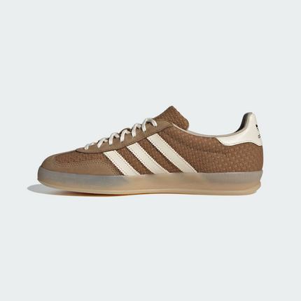 JR8851 adidas Originals Gazelle Indoor Brown Desert Wonder White Magic (Men's)