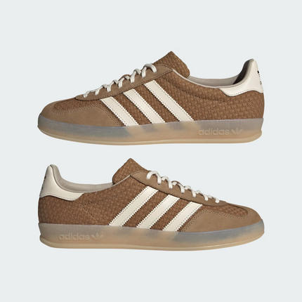 JR8851 adidas Originals Gazelle Indoor Brown Desert Wonder White Magic (Men's)