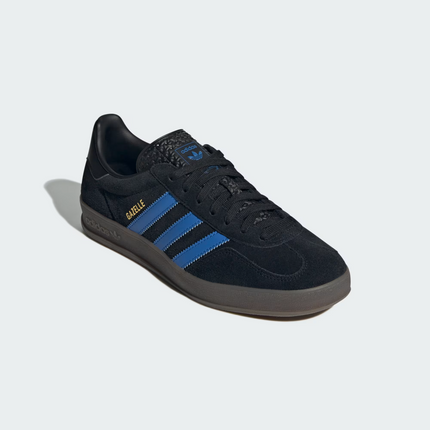 JQ2692 adidas Originals Gazelle Core Black Blue Gum (Men's)