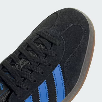 JQ2692 adidas Originals Gazelle Core Black Blue Gum (Men's)