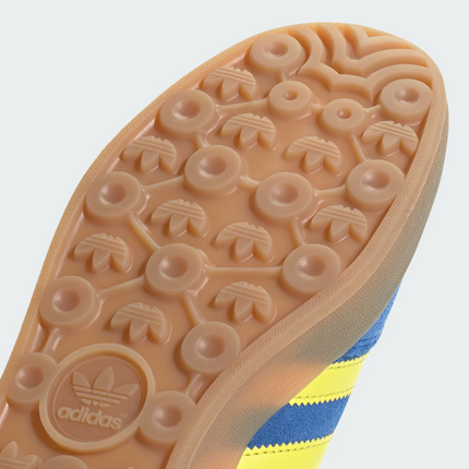 JQ2691 adidas Gazelle Indoor Blue Pure Sulfur Gum (Men's)