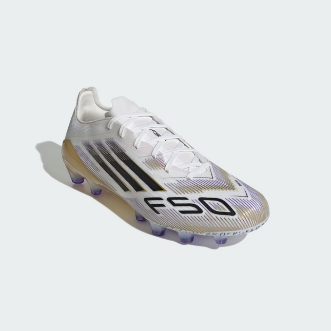 IH9780 adidas F50 Pro HG Cloud White Core Black Gold Metallic (Men's)