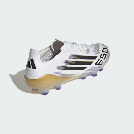 IH9780 adidas F50 Pro HG Cloud White Core Black Gold Metallic (Men's)