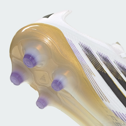 IH9780 adidas F50 Pro HG Cloud White Core Black Gold Metallic (Men's)