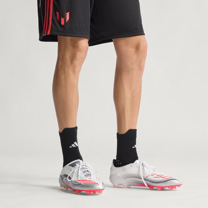 JP5593 adidas F50 Messi Elite FG Footwear White Lucid Red Silver (Men's)