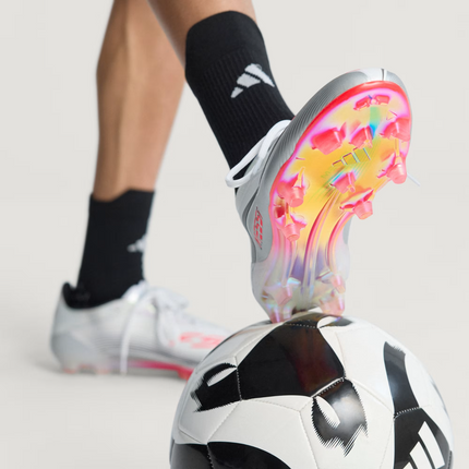 JP5593 adidas F50 Messi Elite FG Footwear White Lucid Red Silver (Men's)