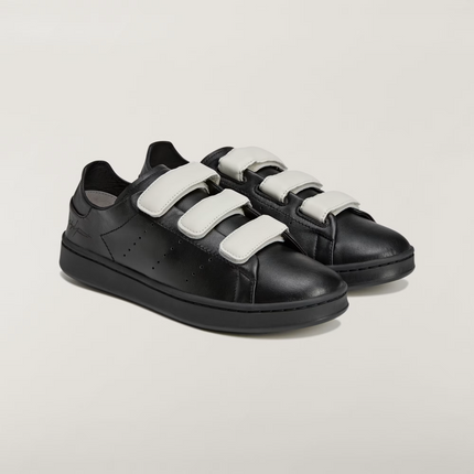 JR4224 adidas Y-3 Stan Smith Hook-And-Loop Black Black Orbit Grey (Men's)