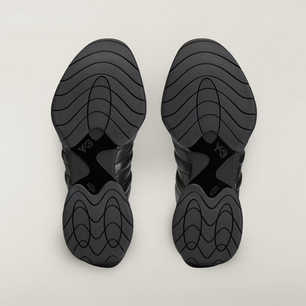 JQ8845 adidas Y-3 Regu 2002 Hi Triple Black (Men's)