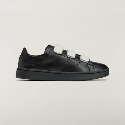 JR4224 adidas Y-3 Stan Smith Hook-And-Loop Black Black Orbit Grey (Men's)