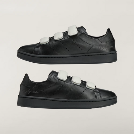 JR4224 adidas Y-3 Stan Smith Hook-And-Loop Black Black Orbit Grey (Men's)