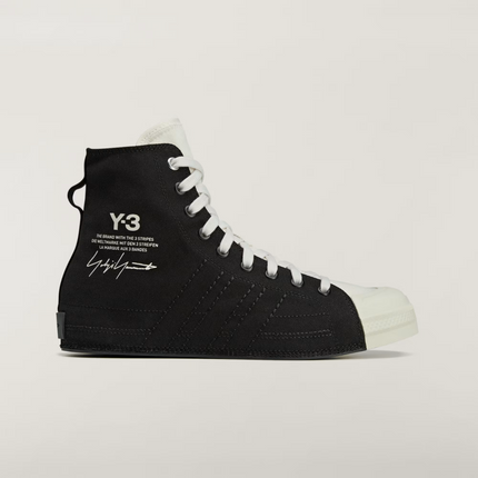 JQ8818 adidas Y-3 Nizza Hi Orbit Grey Orbit Grey Black (Men's)