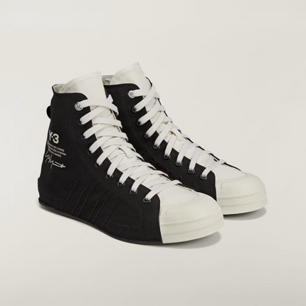 JQ8818 adidas Y-3 Nizza Hi Orbit Grey Orbit Grey Black (Men's)