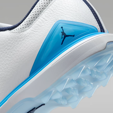 FQ6642-104 Nike Jordan ADG 5 White Midnight Navy University Blue (Men's)