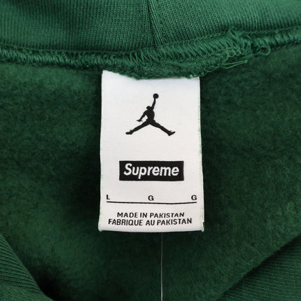 Supreme Jordan Hooded Sweatshirt Green