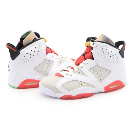 CT8529-062 Nike Air Jordan 6 Retro Hare Silver True Red Neutral Grey (Men's)