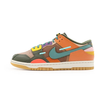 DB0500-200 Nike Dunk Low Scrap Archeo Brown Mosaic Bicoastal Sport Spice (Men's)