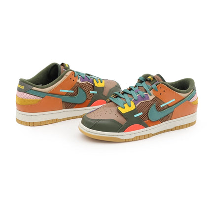 DB0500-200 Nike Dunk Low Scrap Archeo Brown Mosaic Bicoastal Sport Spice (Men's)