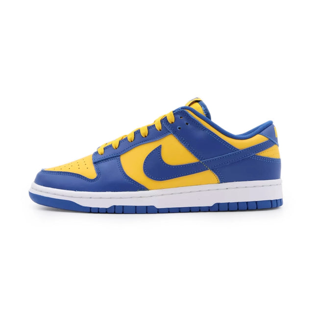 DD1391-402 Nike Dunk Low Blue Jay and University Gold UCLA Navy Blue (Men's)