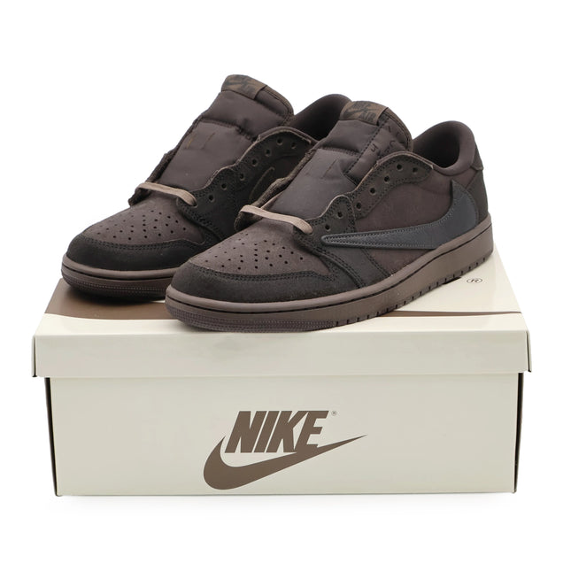 DM7866-202 Travis Scott Nike Air Jordan 1 Low OG SP Velvet Brown (Men's)