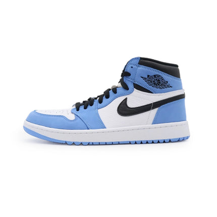 DQ0660-400 Nike Air Jordan 1 High Golf University Blue UNC Black White (Men's)