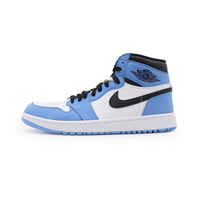 DQ0660-400 Nike Air Jordan 1 High Golf University Blue UNC Black White (Men's)