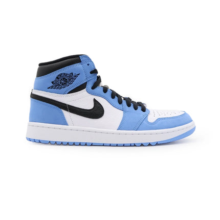 DQ0660-400 Nike Air Jordan 1 High Golf University Blue UNC Black White (Men's)