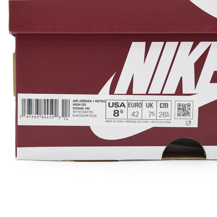 DZ5485-160 Nike Air Jordan 1 Retro High OG Artisanal Red (Men's)