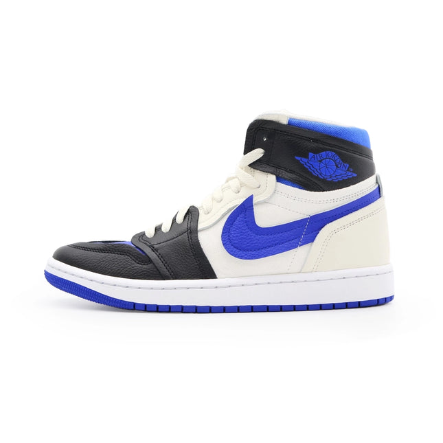 FB9891-041 Nike Air Jordan 1 High MM Black White Sail Game Royal (Women's)