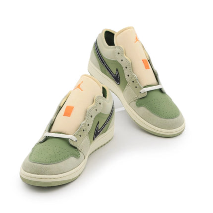FD6819-300 Nike Air Jordan 1 Low SE Craft Light Olive Black Celadon (Men's)