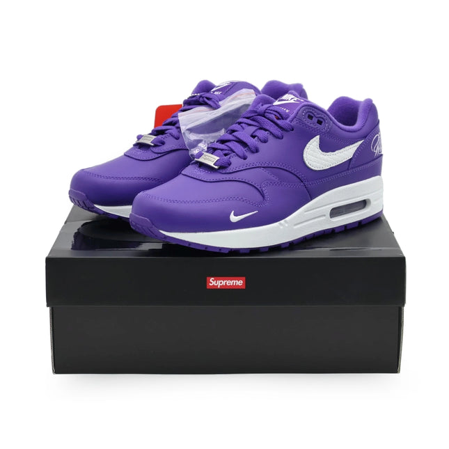 HF8813-500 Supreme Nike Air Max 1 '87 SP Purple SS25 Week4 (Men's)