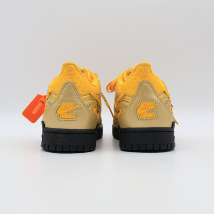 CU6015-700 Nike Air Rubber Dunk Off-White University Gold Yellow Black (Men's)