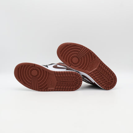 HF3216-102 Nike Air Jordan 1 Mid SE White Black Dark Pony (Men's)