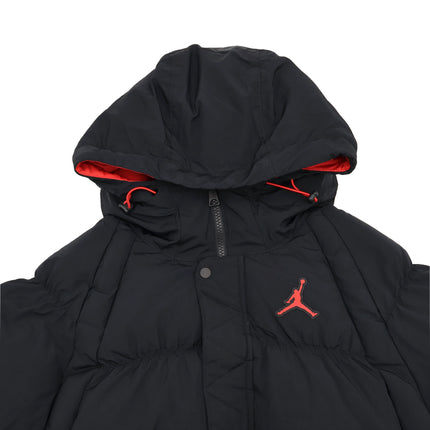 Nike Air Jordan Men's Essential Puffer Hooded Jacket Black