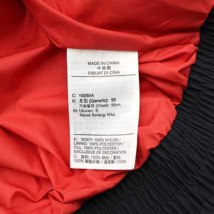 Nike Air Jordan Men's Essential Puffer Hooded Jacket Black