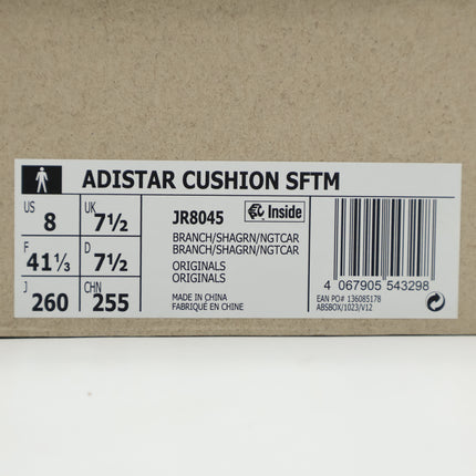 JR8045 Song for the Mute adidas Adistar Cushion 3 Branch Shadow Green (Men's)