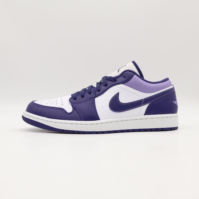 553558-515 Nike Air Jordan 1 Low Sky J Purple White Light Blueberry (Men's)