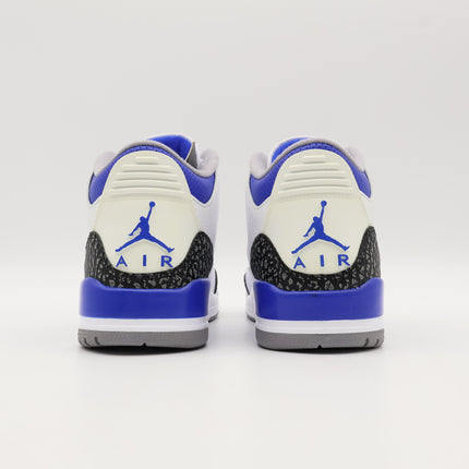 CT8532-145 Nike Air Jordan Air Jordan 3 Racer Blue White Cement Grey (Men's)