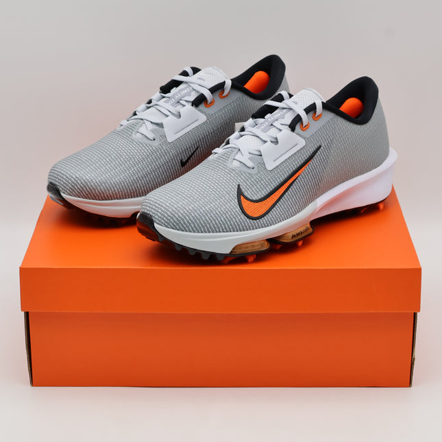 HQ2158-001 Nike Infinity Tour 2 Pure Platinum White Safety Orange (Men's)