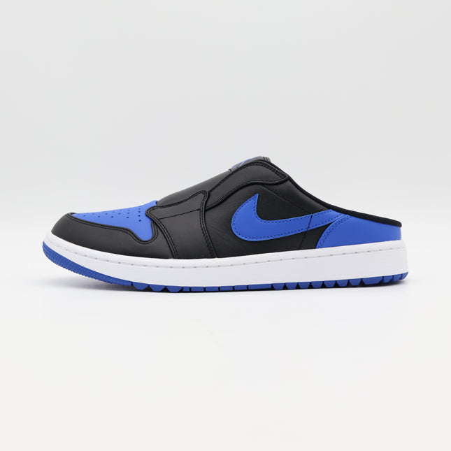 FJ1214-002 Nike Air Jordan Mule Golf Black White Royal