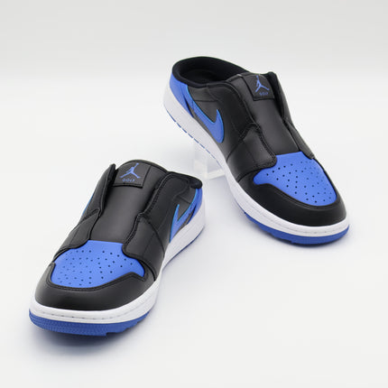 FJ1214-002 Nike Air Jordan Mule Golf Black White Royal